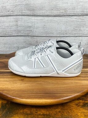 Xero Prio Lightweight Barefoot Minimalist Shoe Silver Sparkle Women’s Size 11